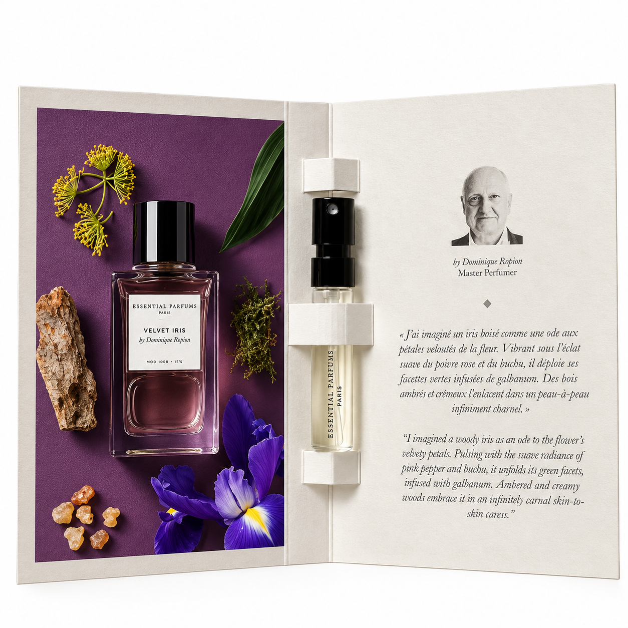 Essential Parfums Velvet Iris vzorek 2 ml